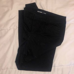 Old Mavy Black Pixie Pants